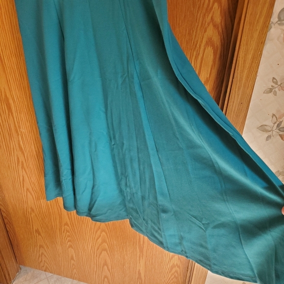 Torrid aqua ponte skater mini dress short sleeve size 10 - Picture 9 of 14